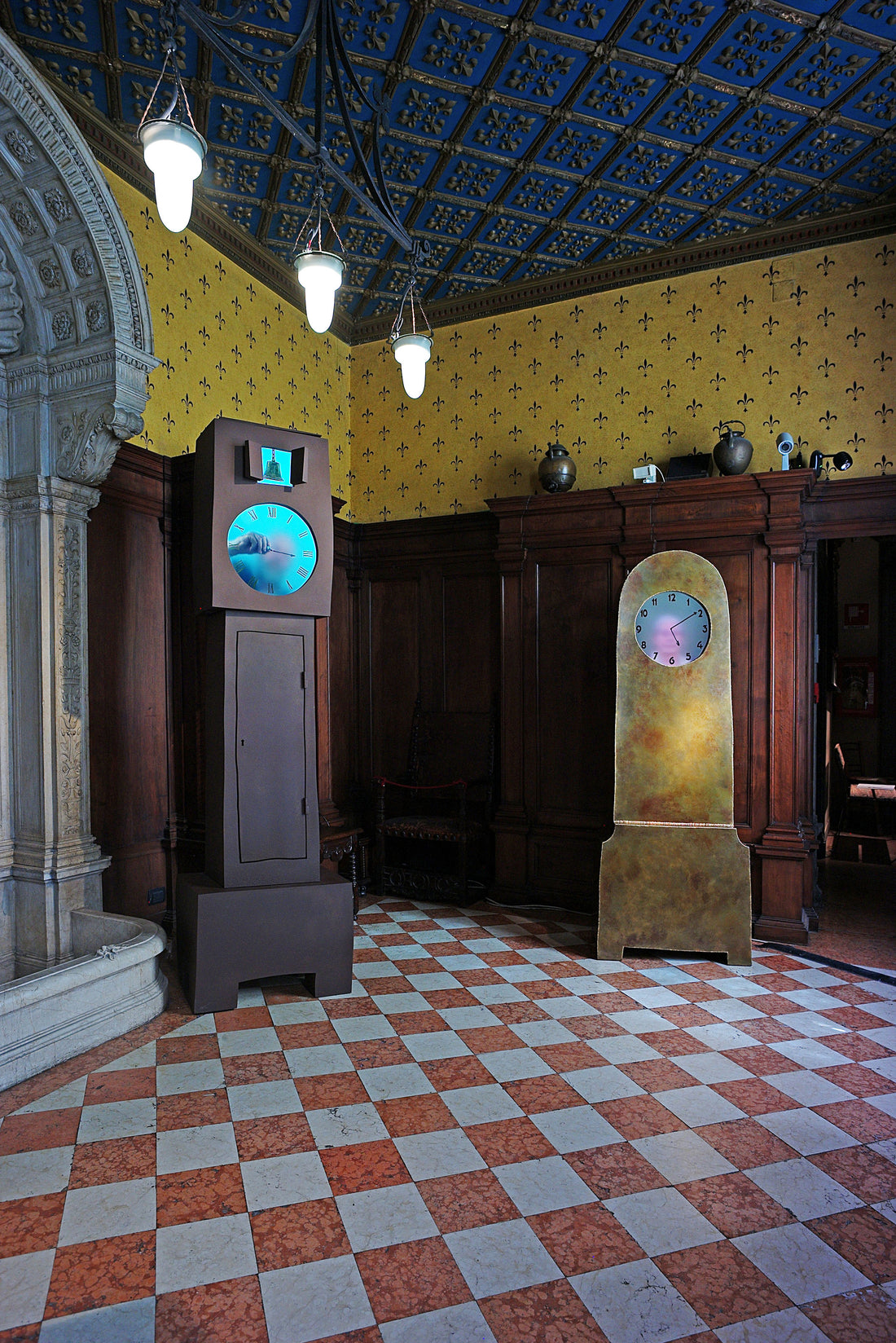Real Time Grandfather Clocks, Salone del Mobile 2014 MAARTEN BAAS